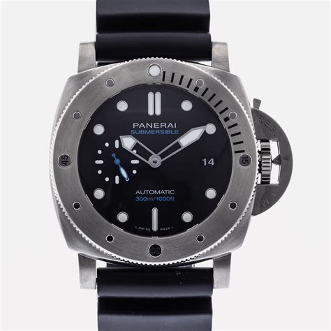 used panerai luminor submersible pam pam00680|used Panerai Luminor manual.